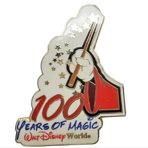 Walt Disney World 100 Years of Magic Pin - Sorcerer Mickey